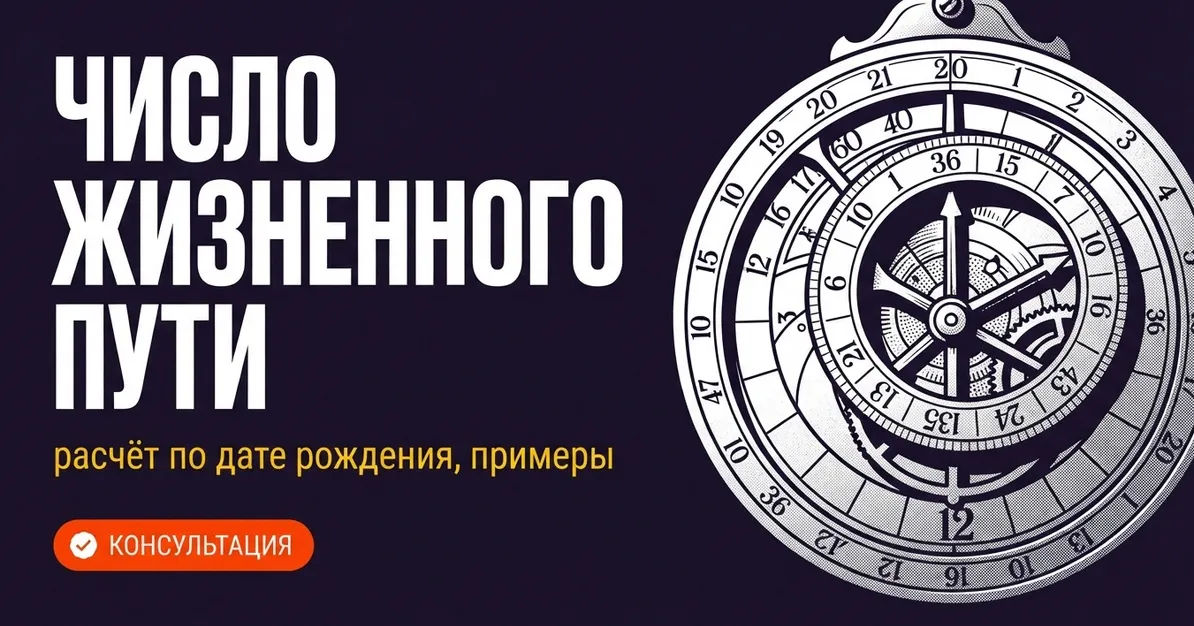 Число жизненного пути: расчёт по дате рождения, примеры и правила редукции