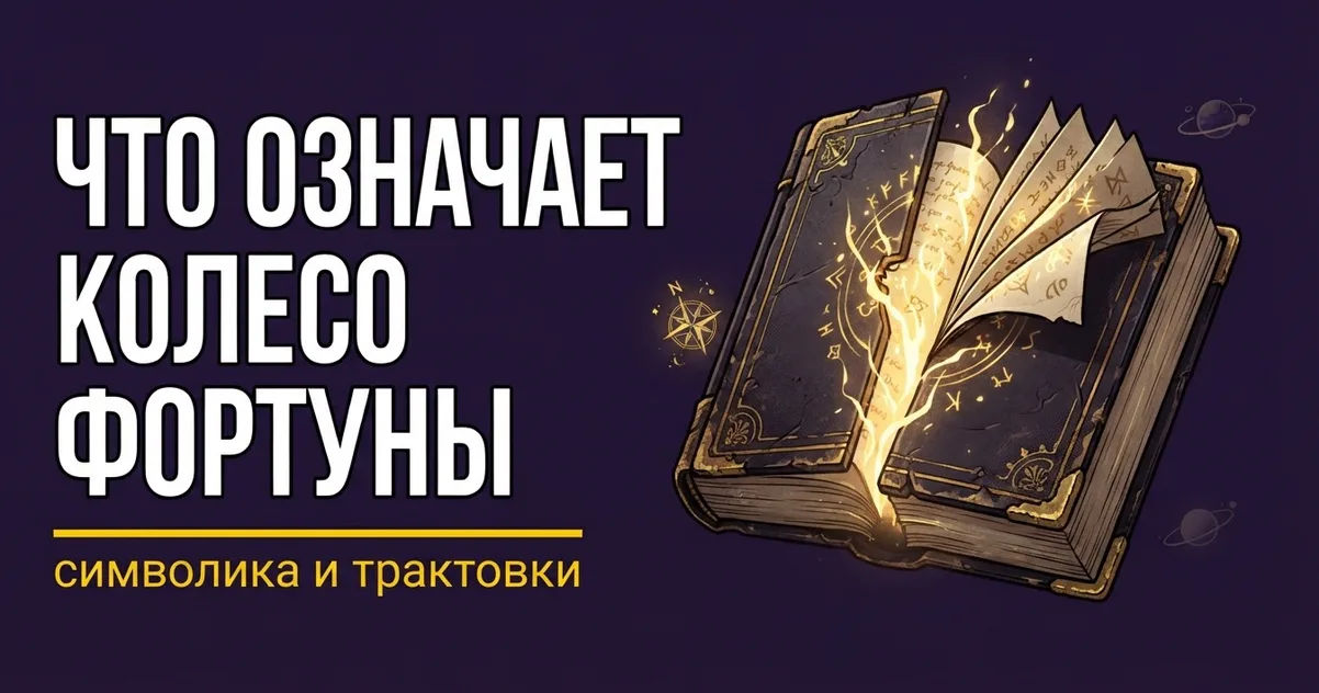 Что означает Колесо Фортуны в Таро: символика и трактовки