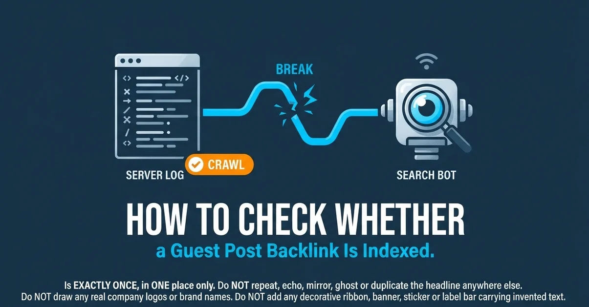How to Check Whether a Guest Post Backlink Is Indexed