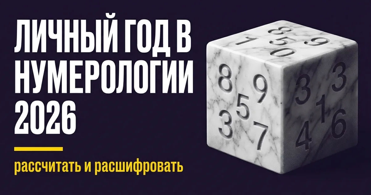 Личный год в нумерологии 2026: рассчитать и расшифровать