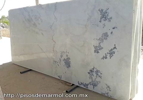 Mármol Blanco Royal Premium - Láminas y placas para pisos y recubrimientos de lujo con acabado natural
