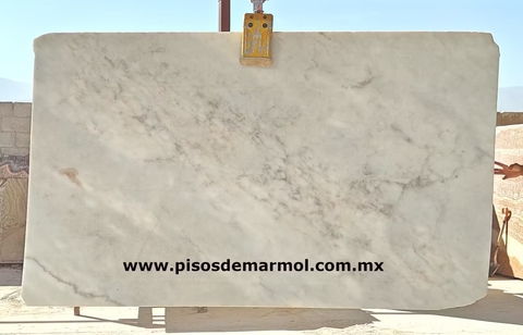 Mármol Blanco Royal Premium - Láminas y placas para pisos y recubrimientos de lujo con acabado natural