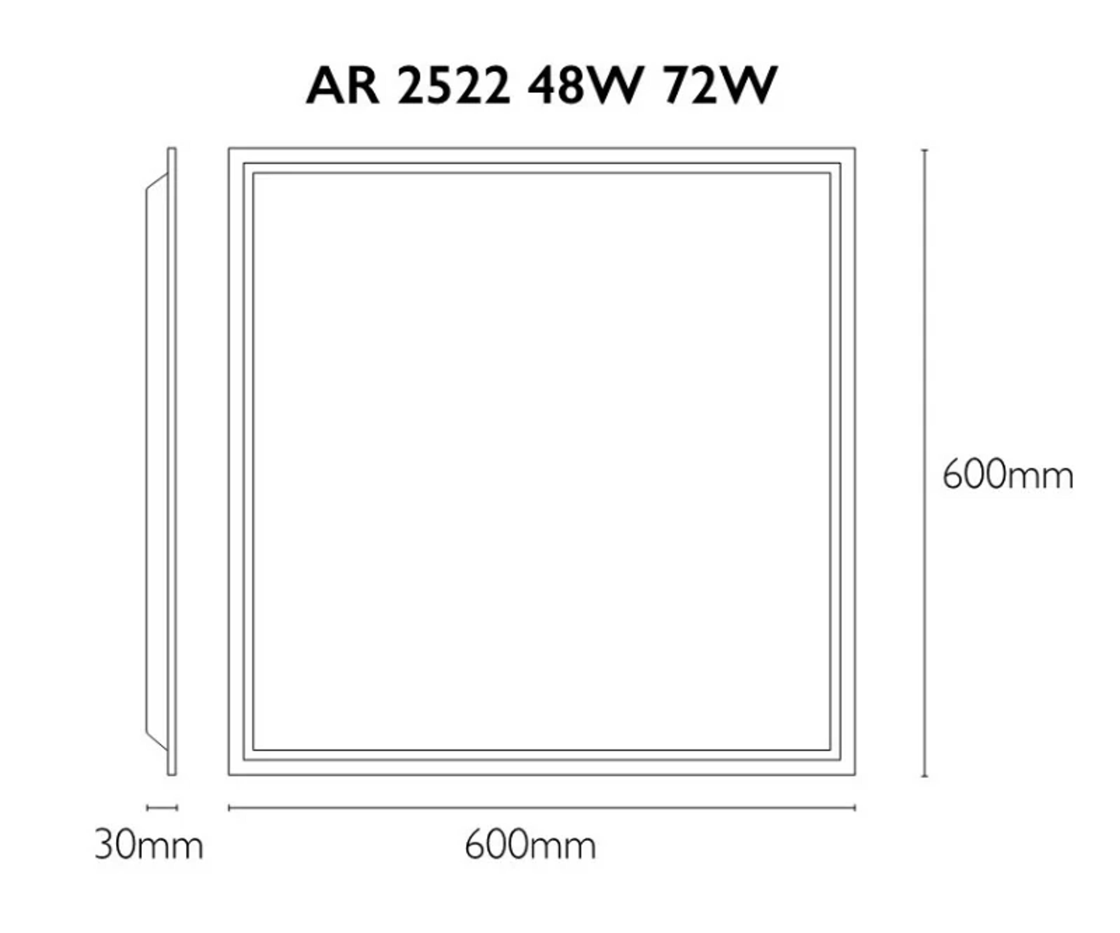 AR 2520 24W, AR 2540 36W, AR 2522 48W 72W, AR 2544 48W 72W, AR 430 25W, AR 448 48W, AR 348 48W - Image 8