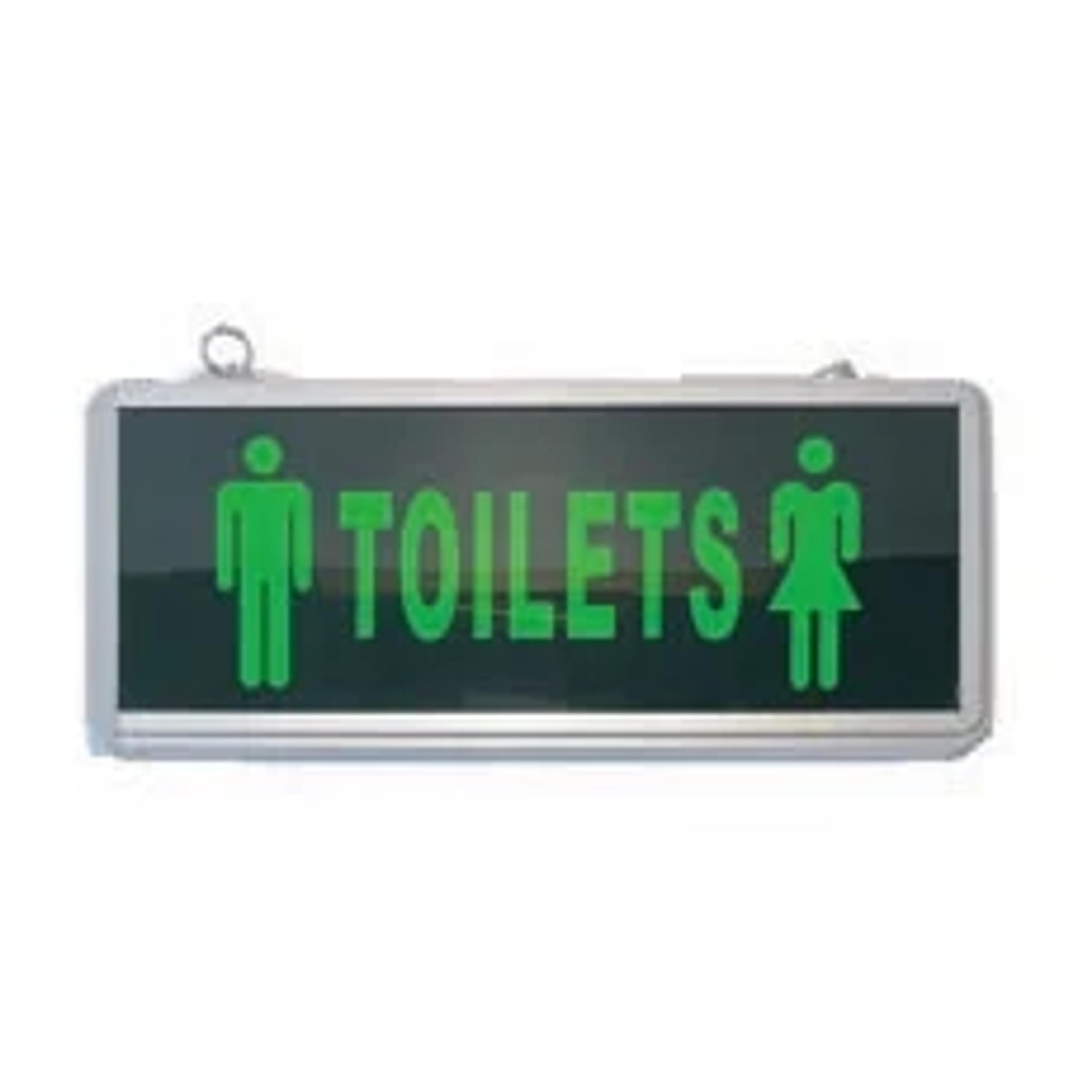 Lampu Exit Toilet