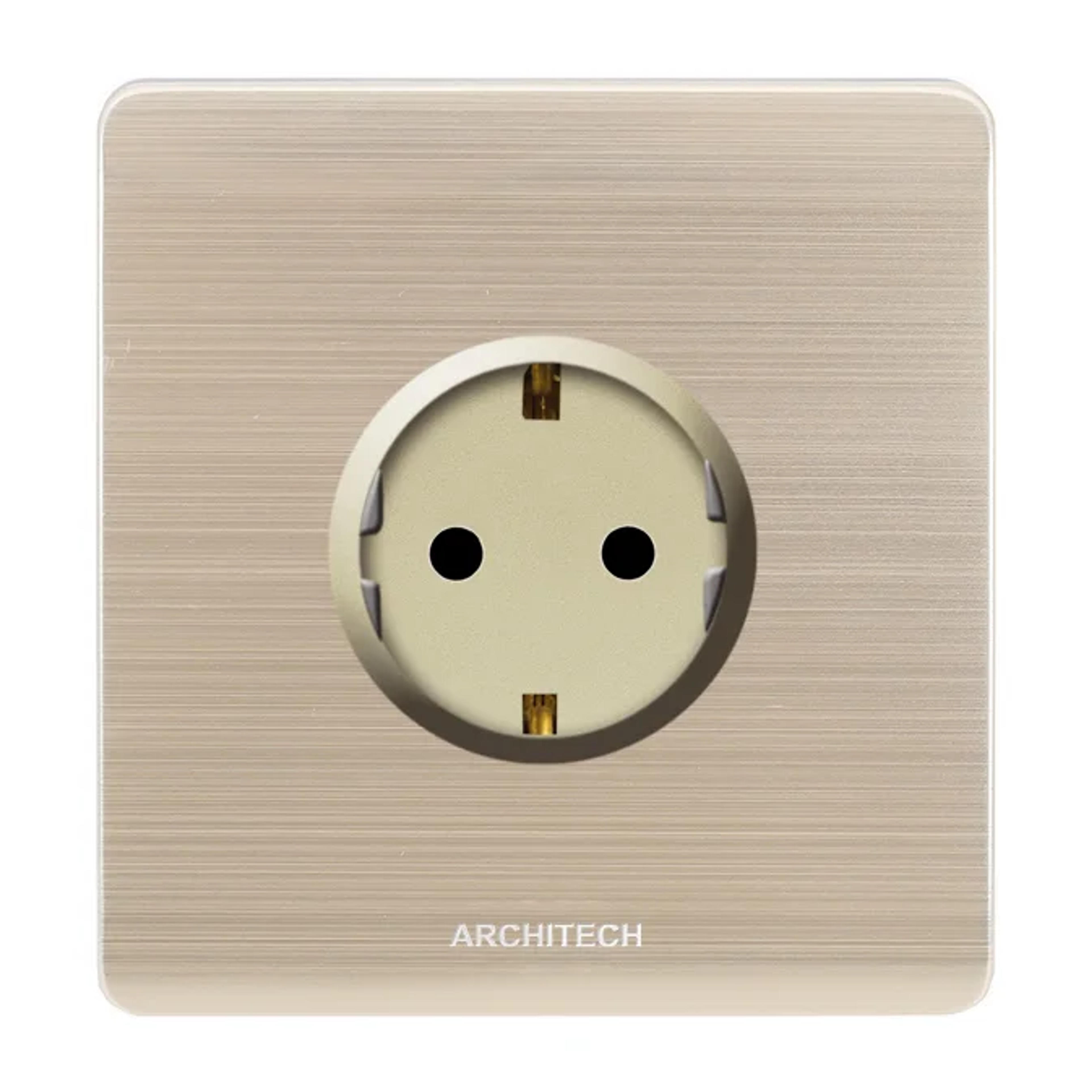 ARCHITECH B9 PLATINUM Stop Kontak Jerman 16A 2P+E - Image 3