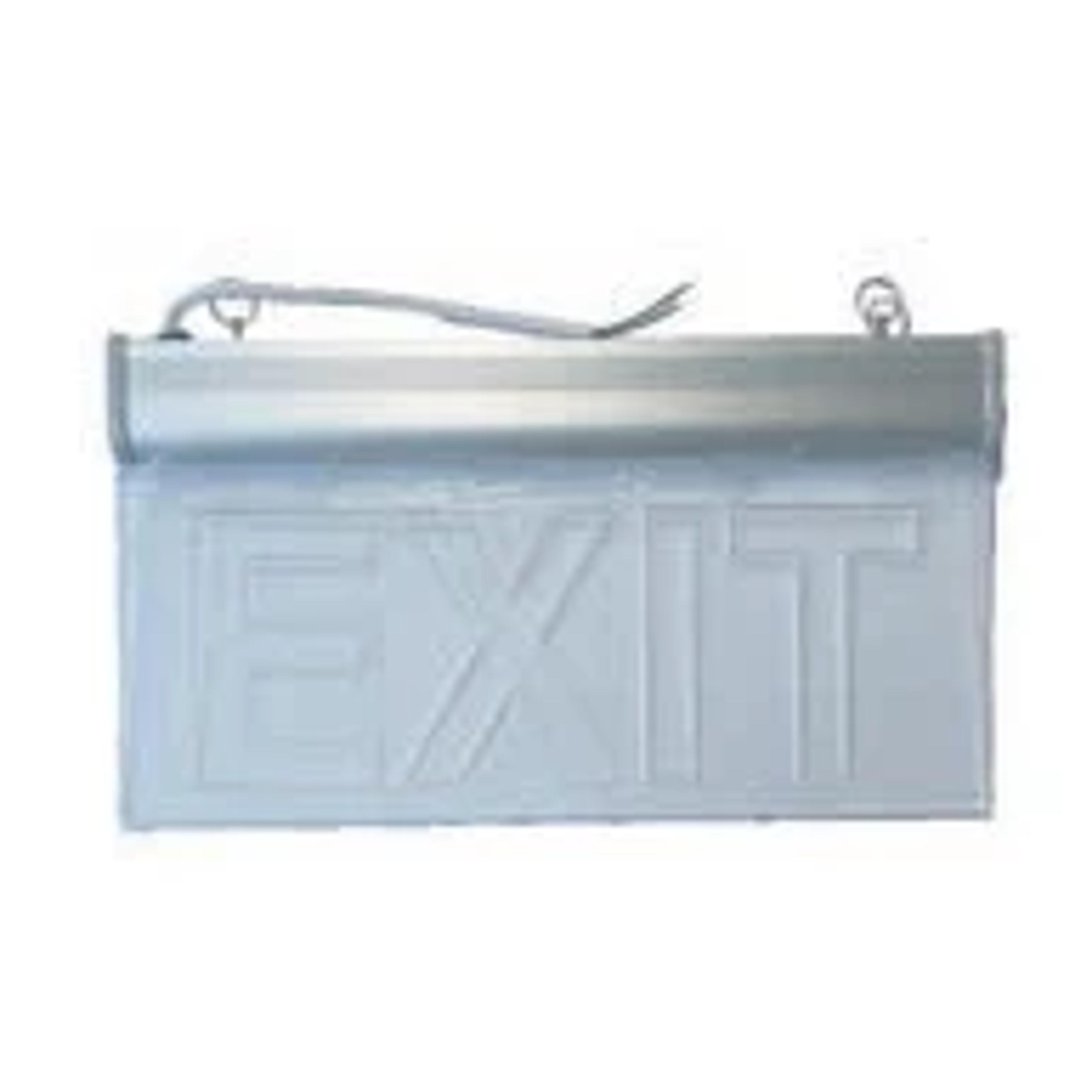 Lampu Exit Akrilik Bening