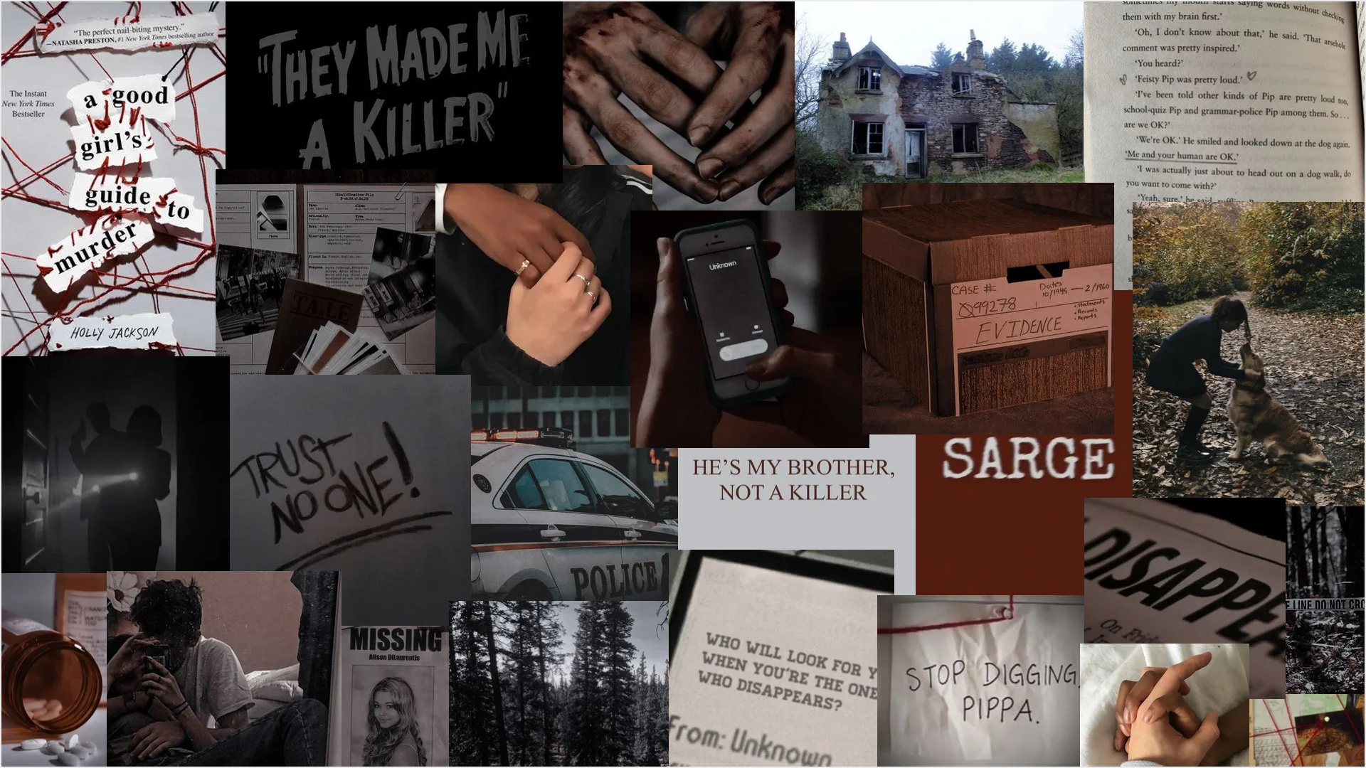 Landing good girls guide to murder aesthetic