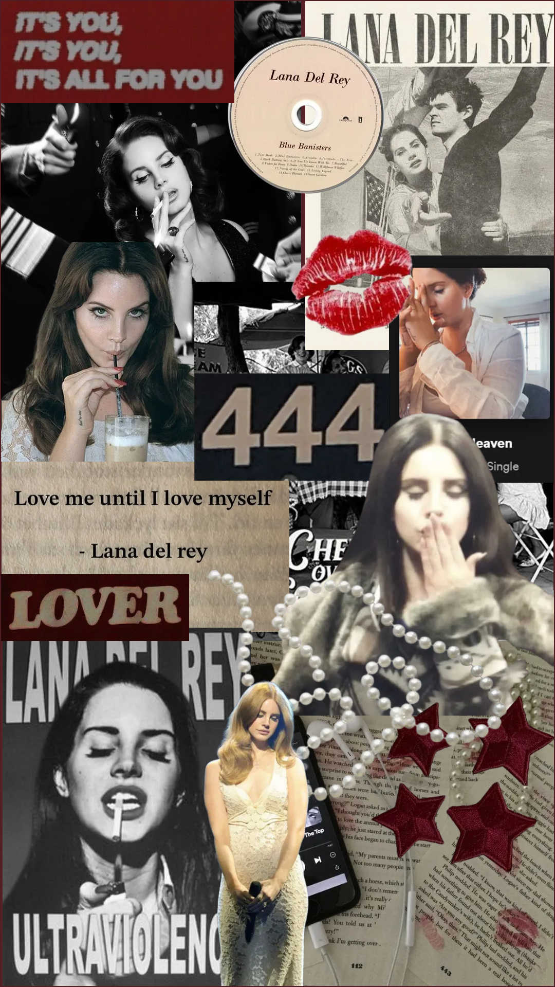 Landing | lana del rey lock screen