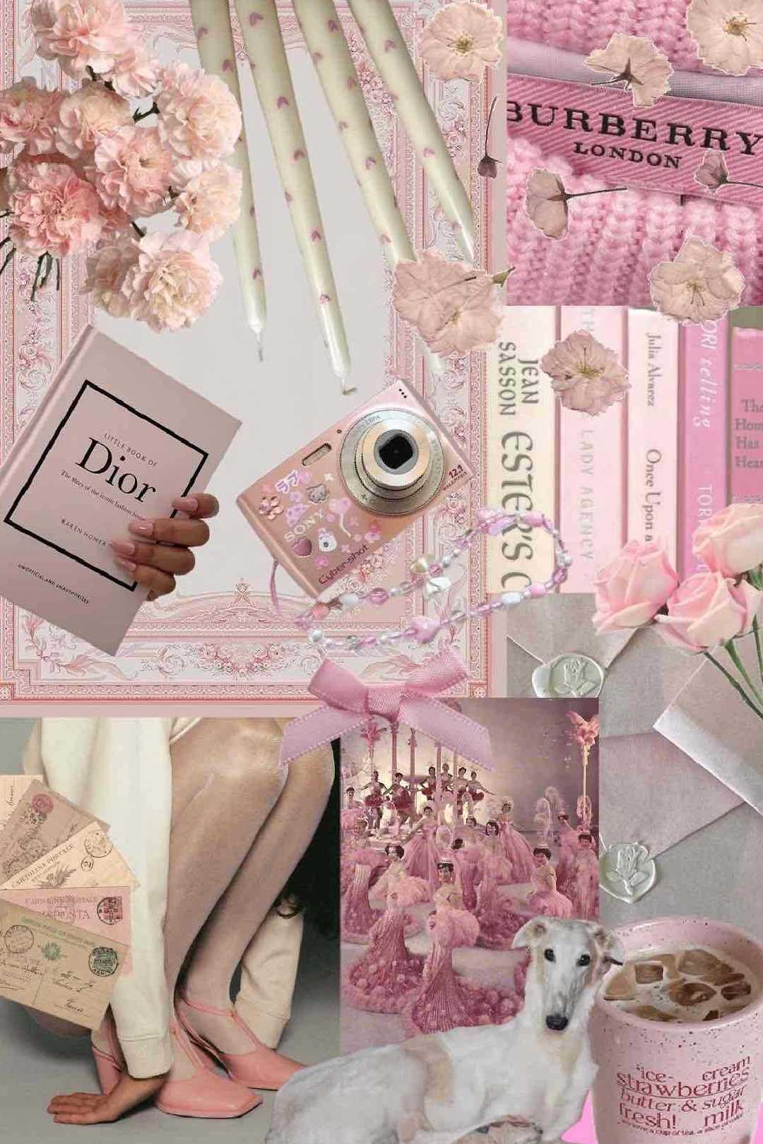 Landing | Pink coquette baby pink aesthetic