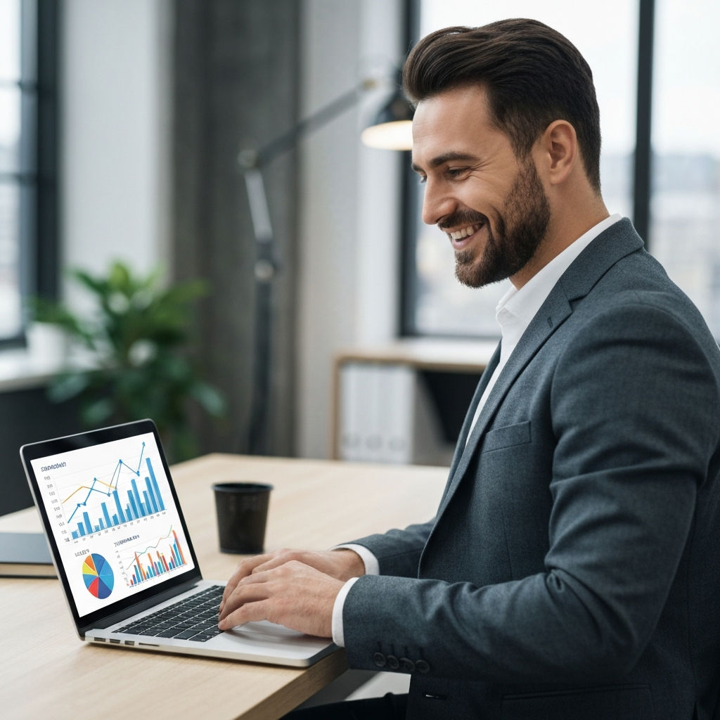 Владелец бизнеса получает заявки через сайт