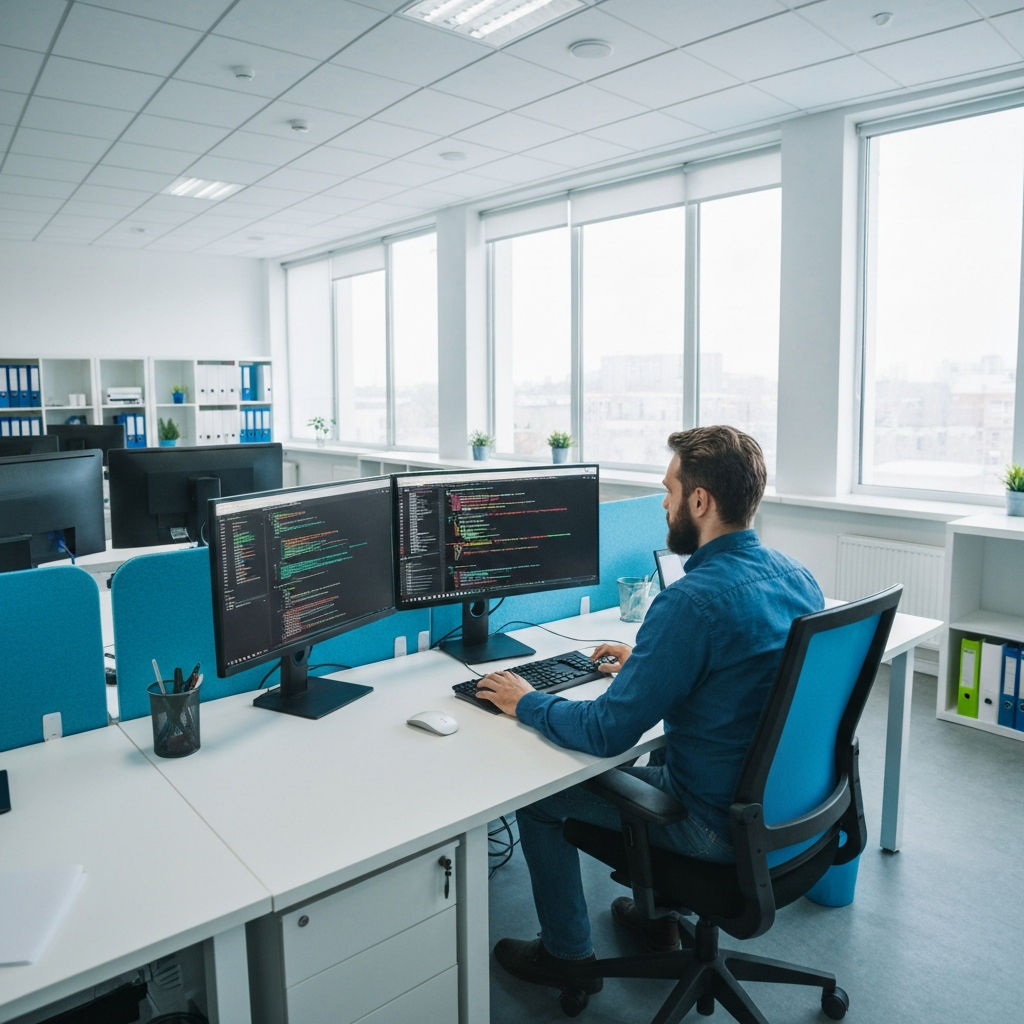 Рабочее место QA специалиста