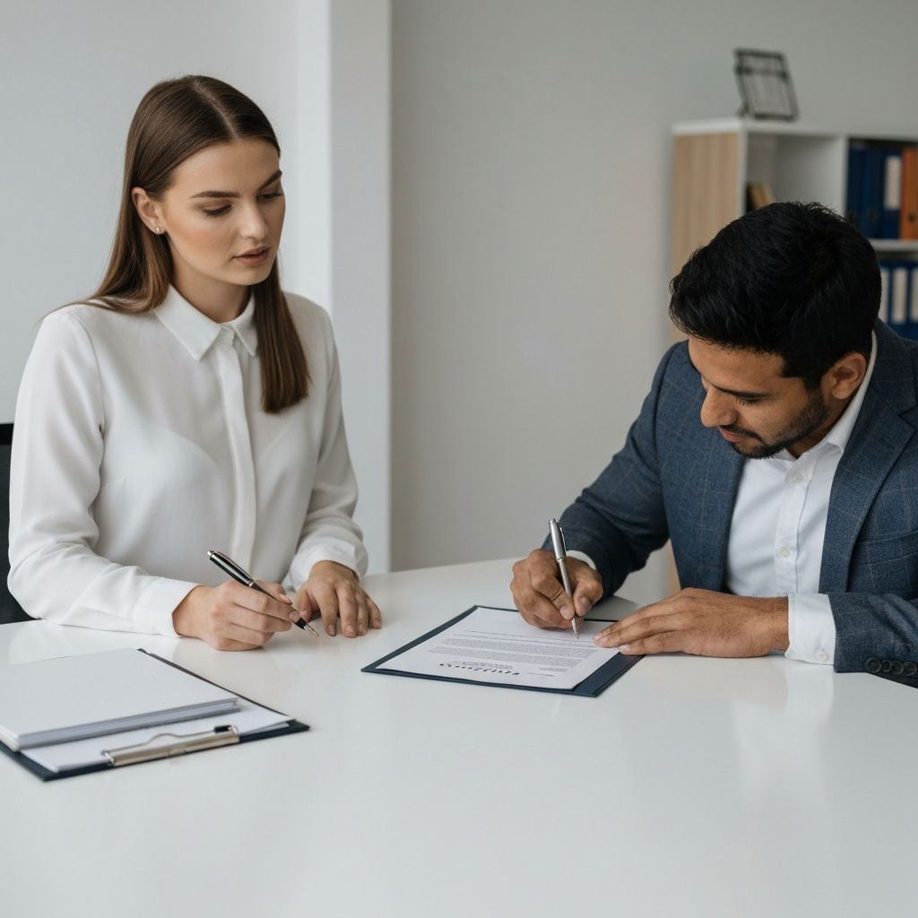 Подписание договора