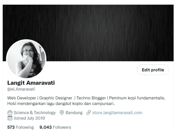 personal branding langit amaravati