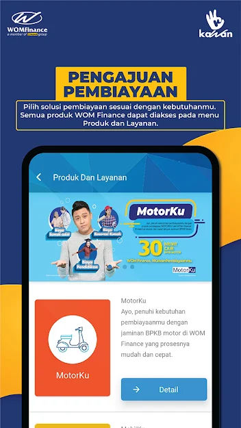 Fitur aplikasi KAWAN