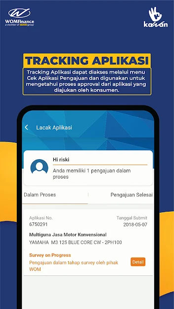 Fitur aplikasi KAWAN