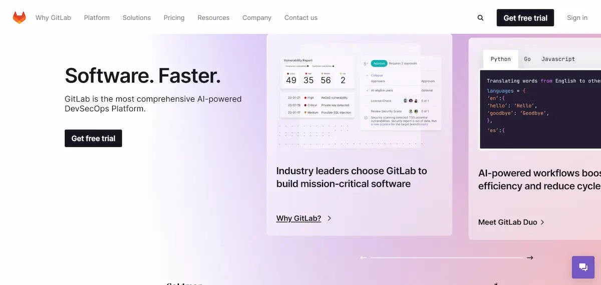 hosting gratis di GitLab Pages