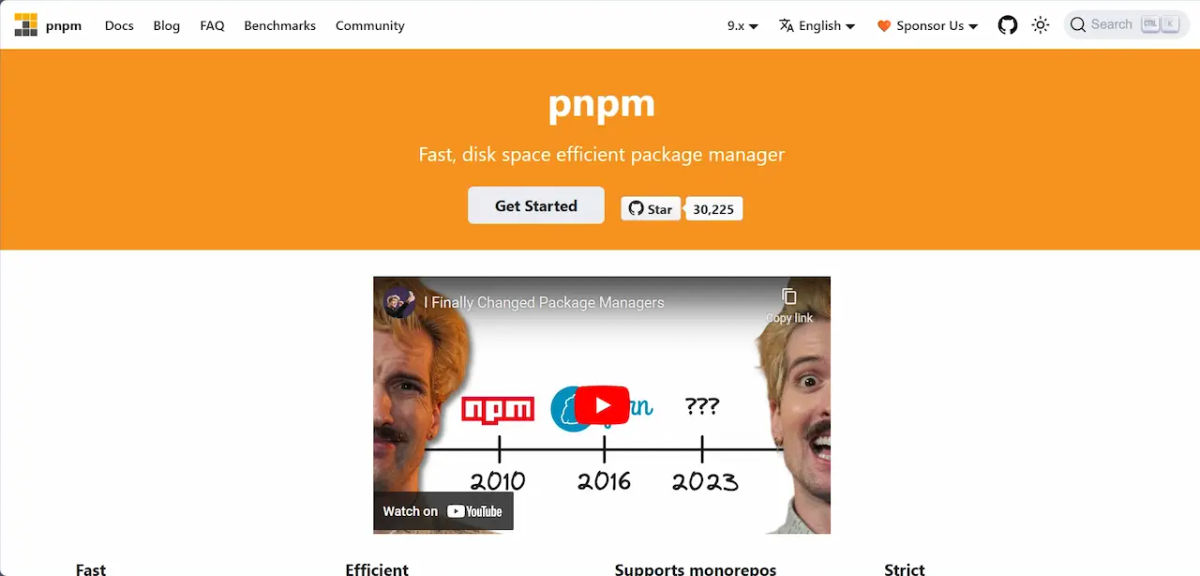 pnpm