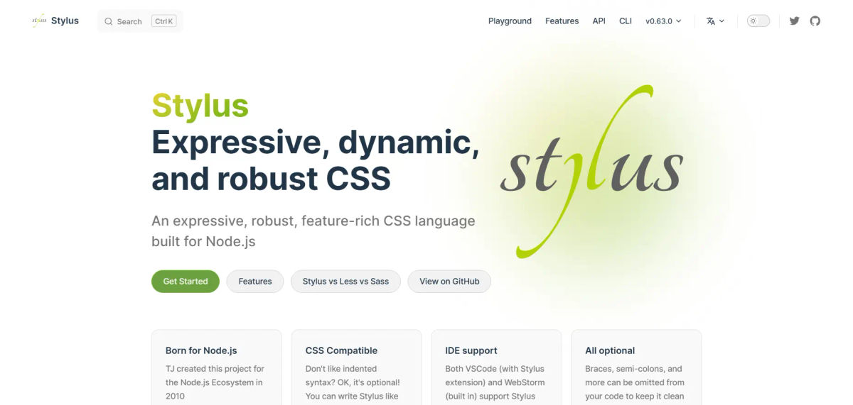 Stylus CSS