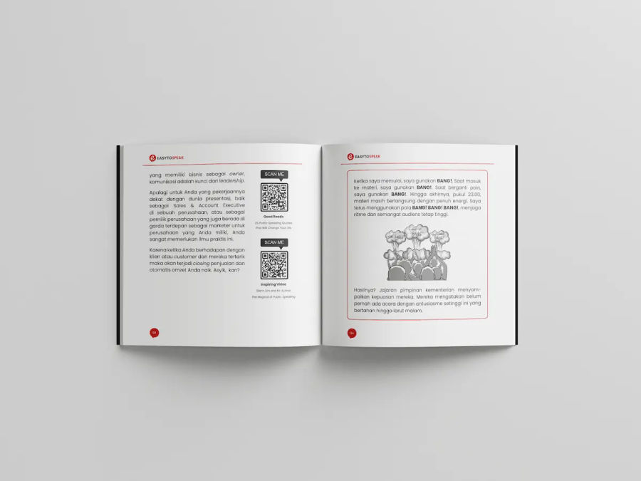 Layout buku Easy to Speak