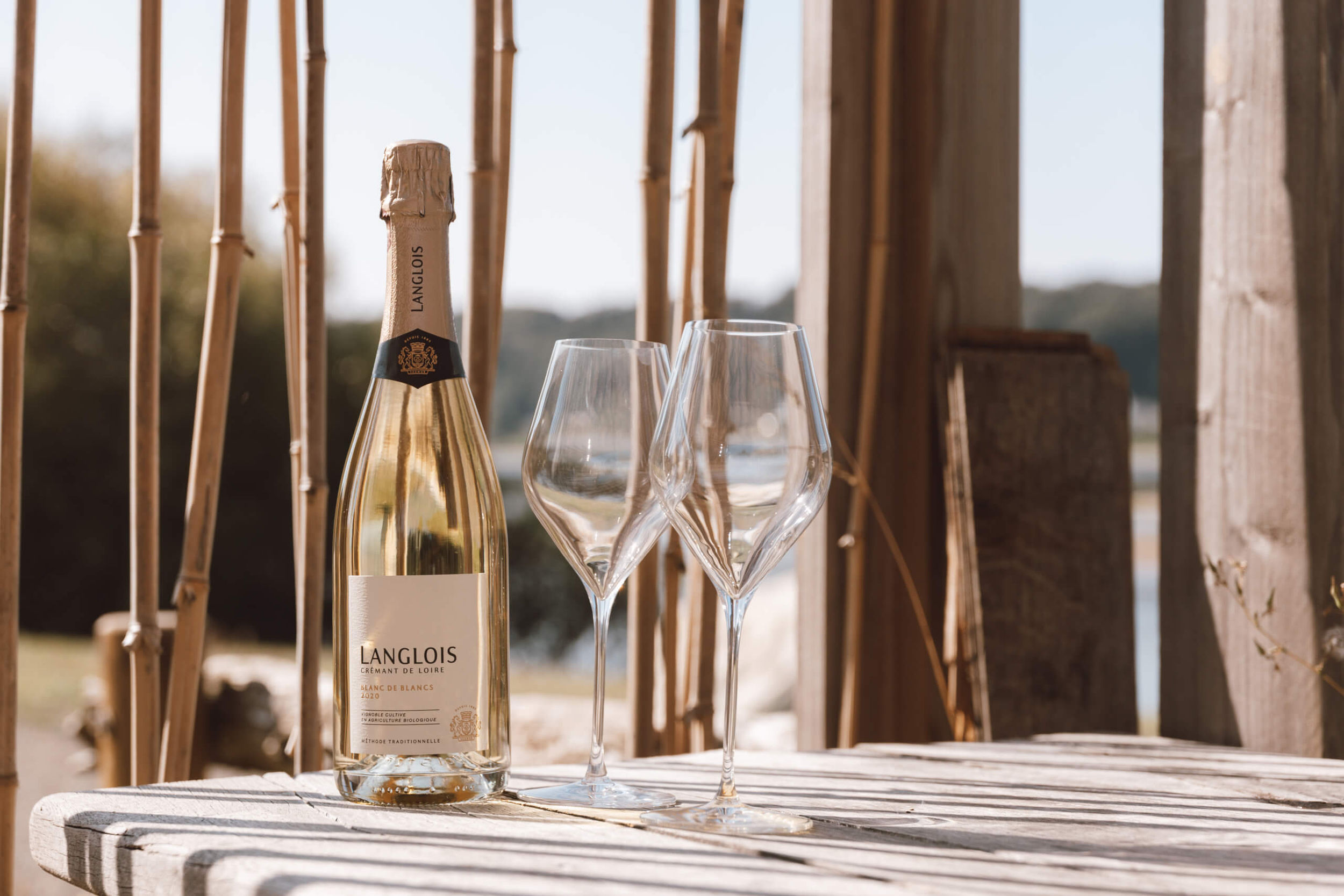 Blanc de Blancs Bio 2021 – Crémant de Loire Langlois Extra Brut - Langlois Crémant de Loire
