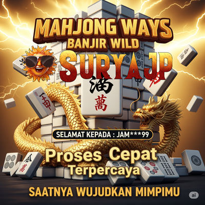 SURYAJP: Terobosan Mahjong Ways Banjir Scatter di Situs Toto Slot Online