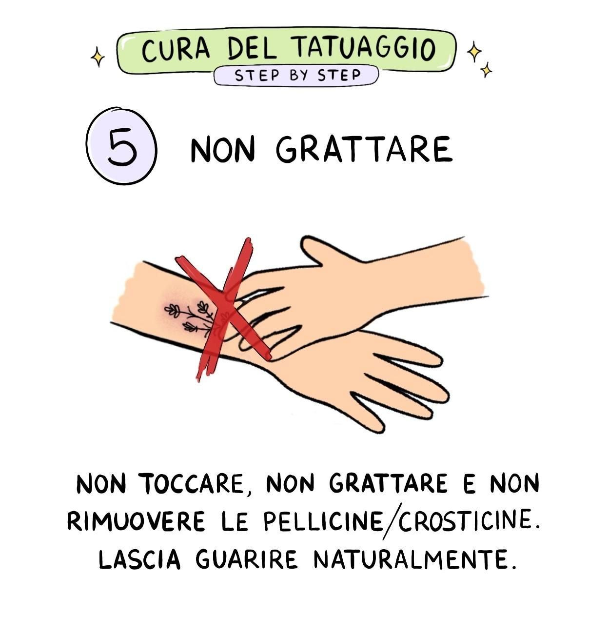 Aftercare step 5: Step 5