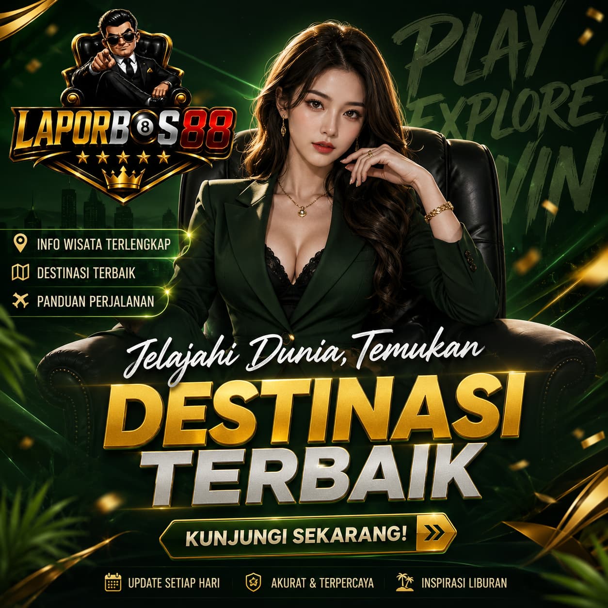 LAPORBOS88 - Portal Informasi Pariwisata dan Tempat Wisata Terbaik