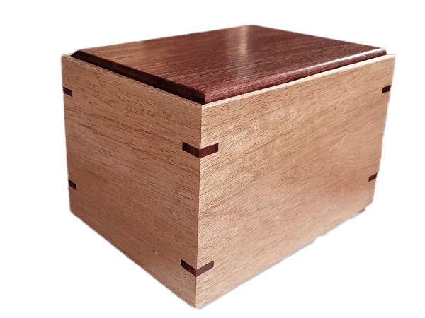 Medium Hardwood Cremation Urn