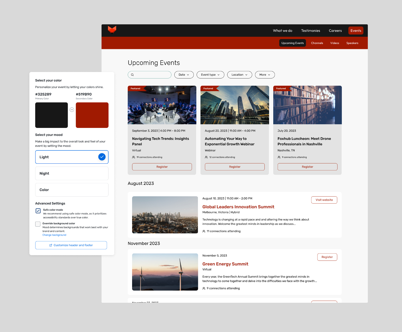 Event Marketing & Management Product News | Events+ Theming and