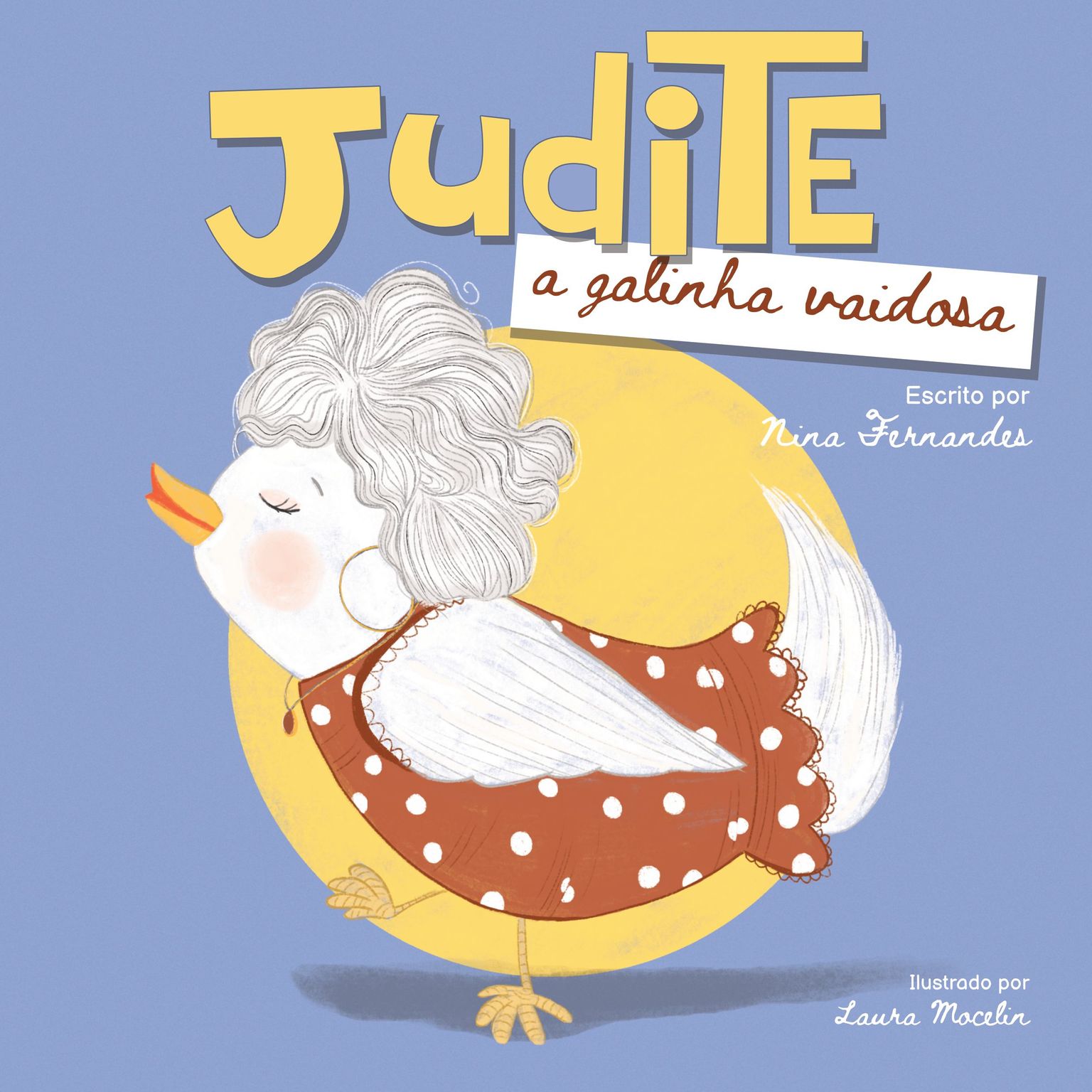 Book cover for Judite, a galinha vaidosa