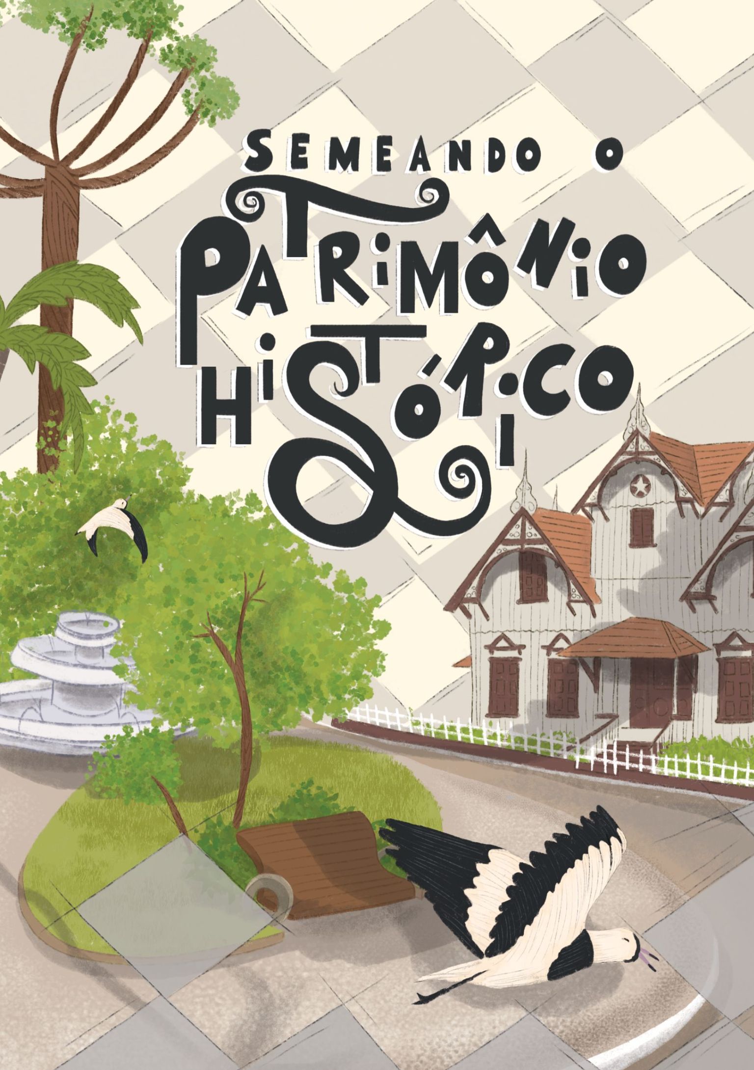 Capa do projeto Cartilha Semeando o patrimônio histórico