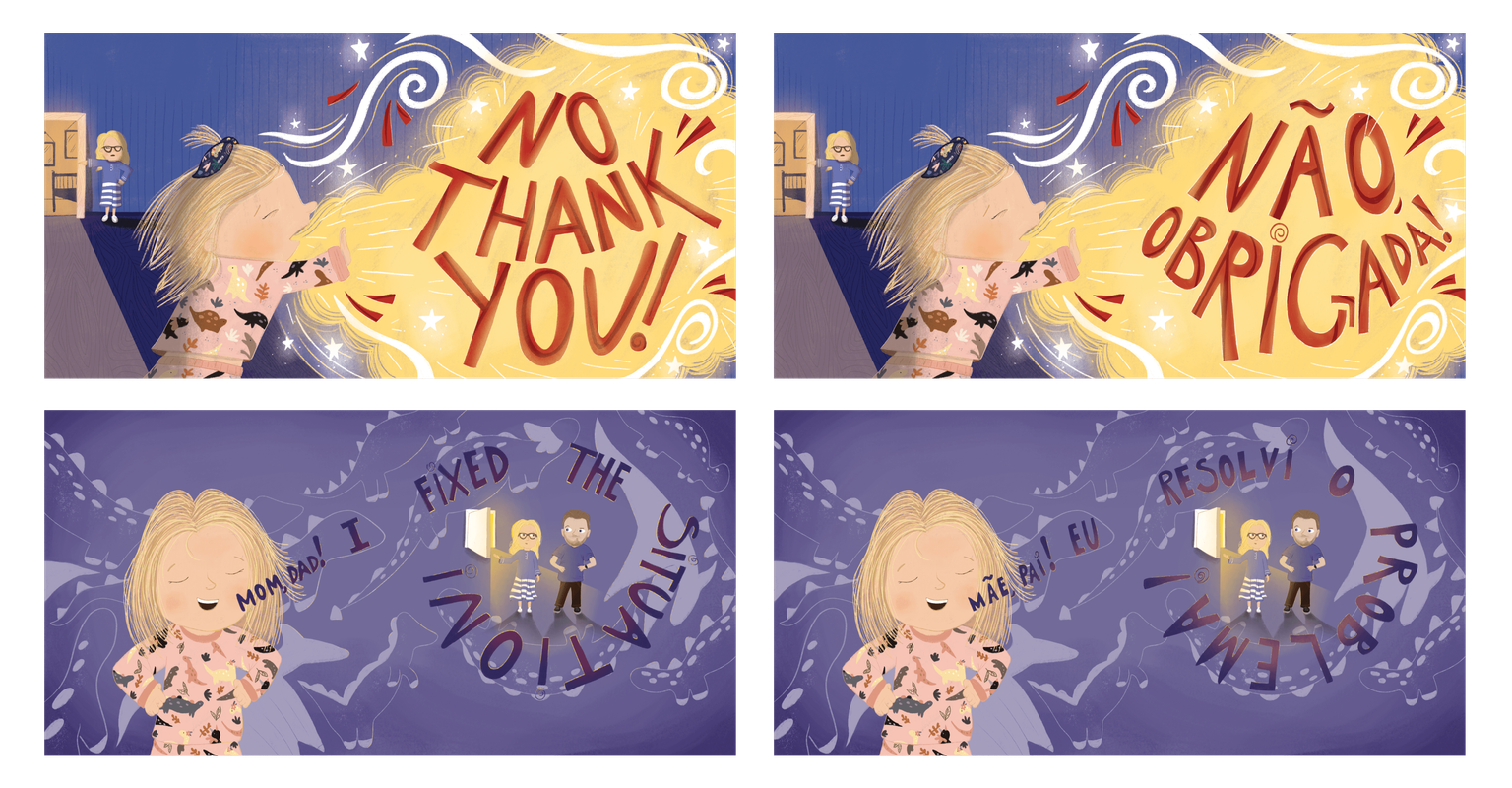 Audrey-Saurus and the bedtime situation book image #6