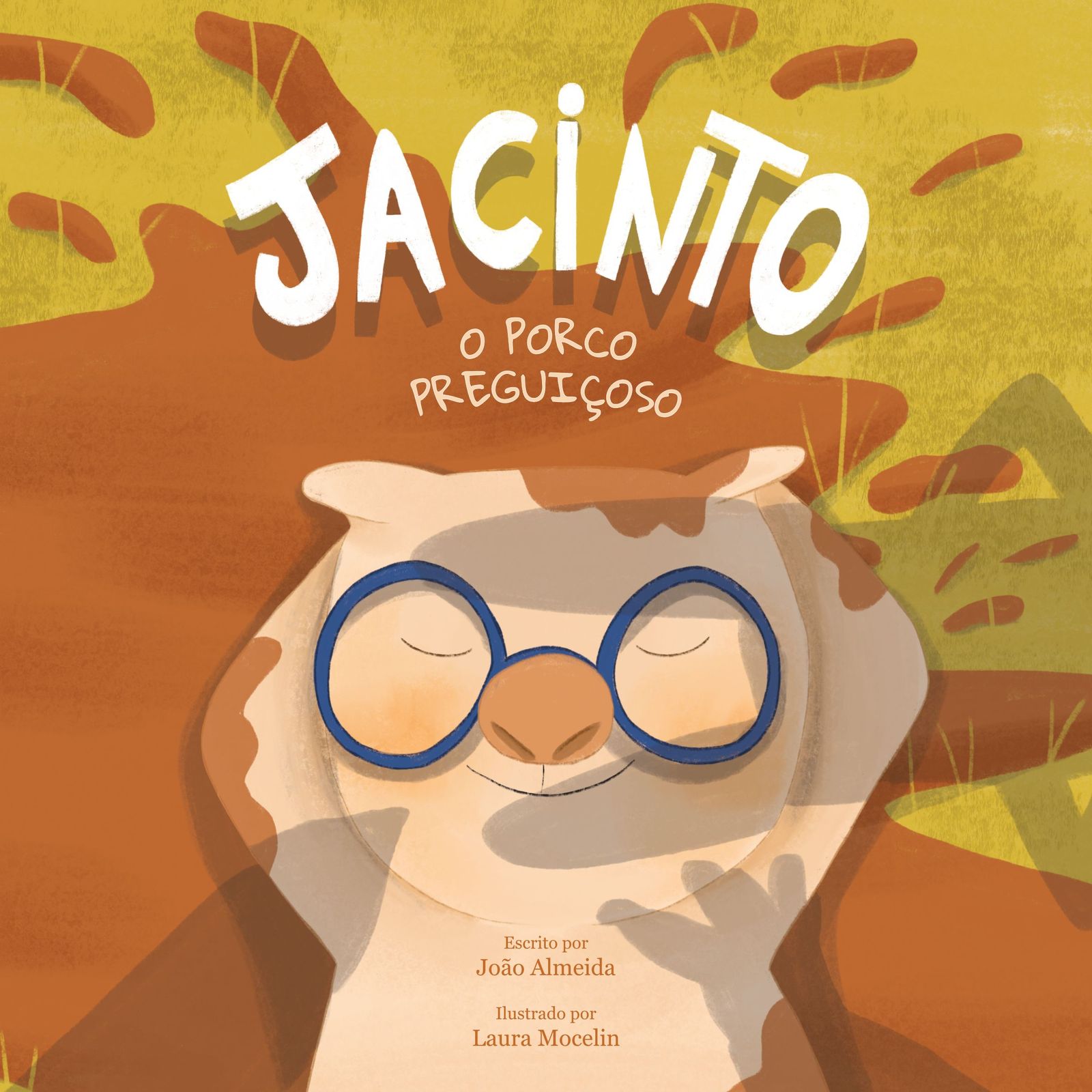 Capa do livro Jacinto, o porco preguiçoso