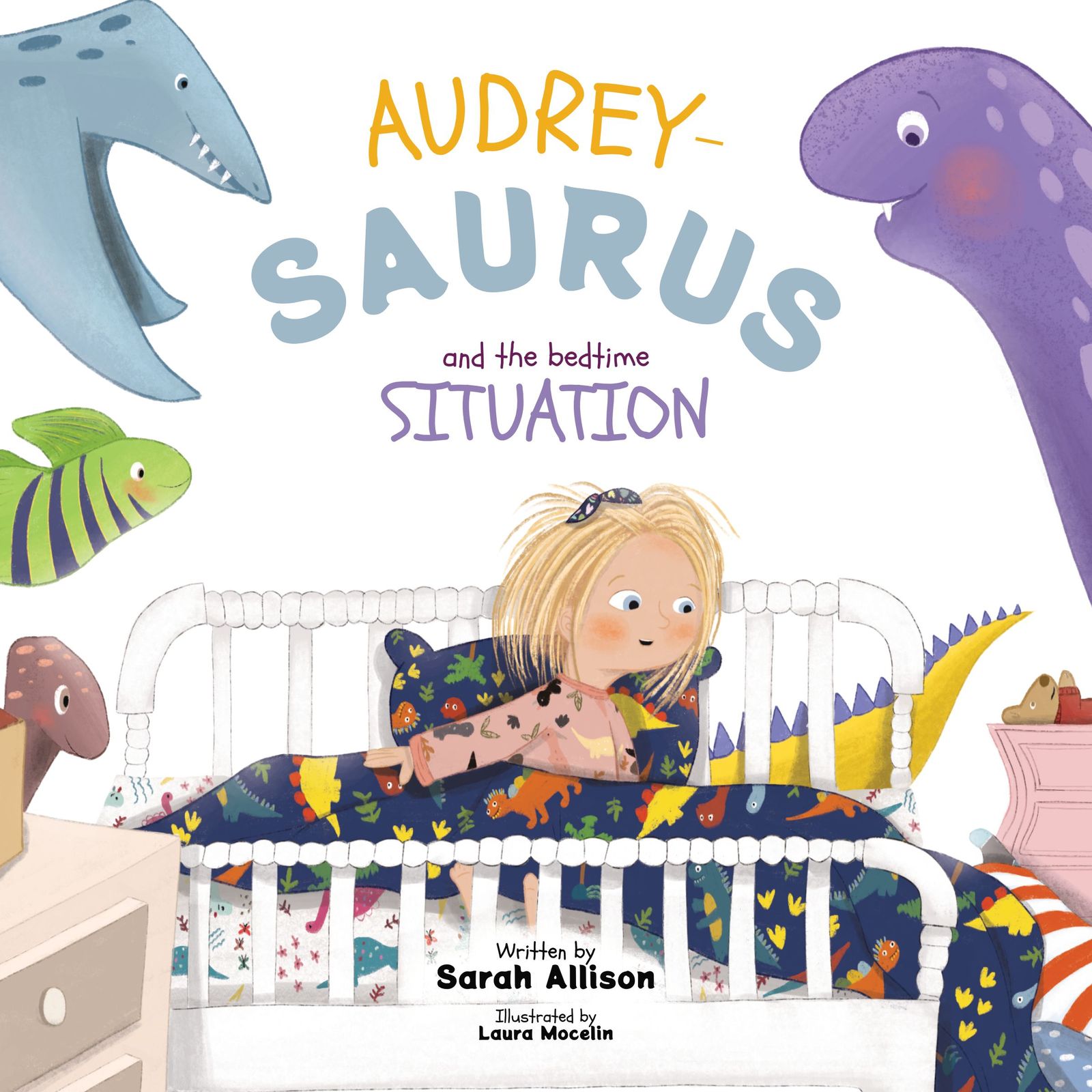 Book cover for Audrey-Saurus and the bedtime situation