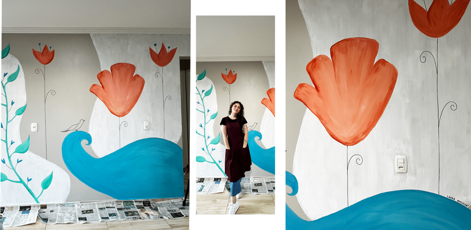 Illustrated wall project image #4