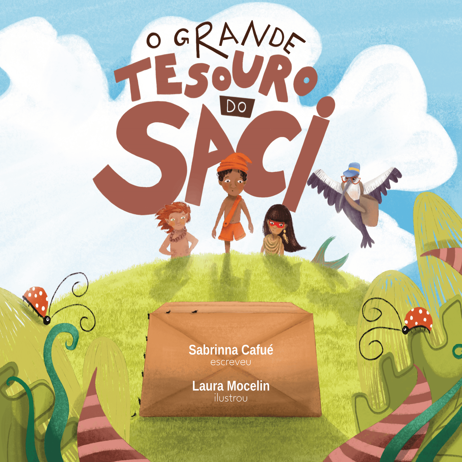 Book cover for O grande tesouro do Saci