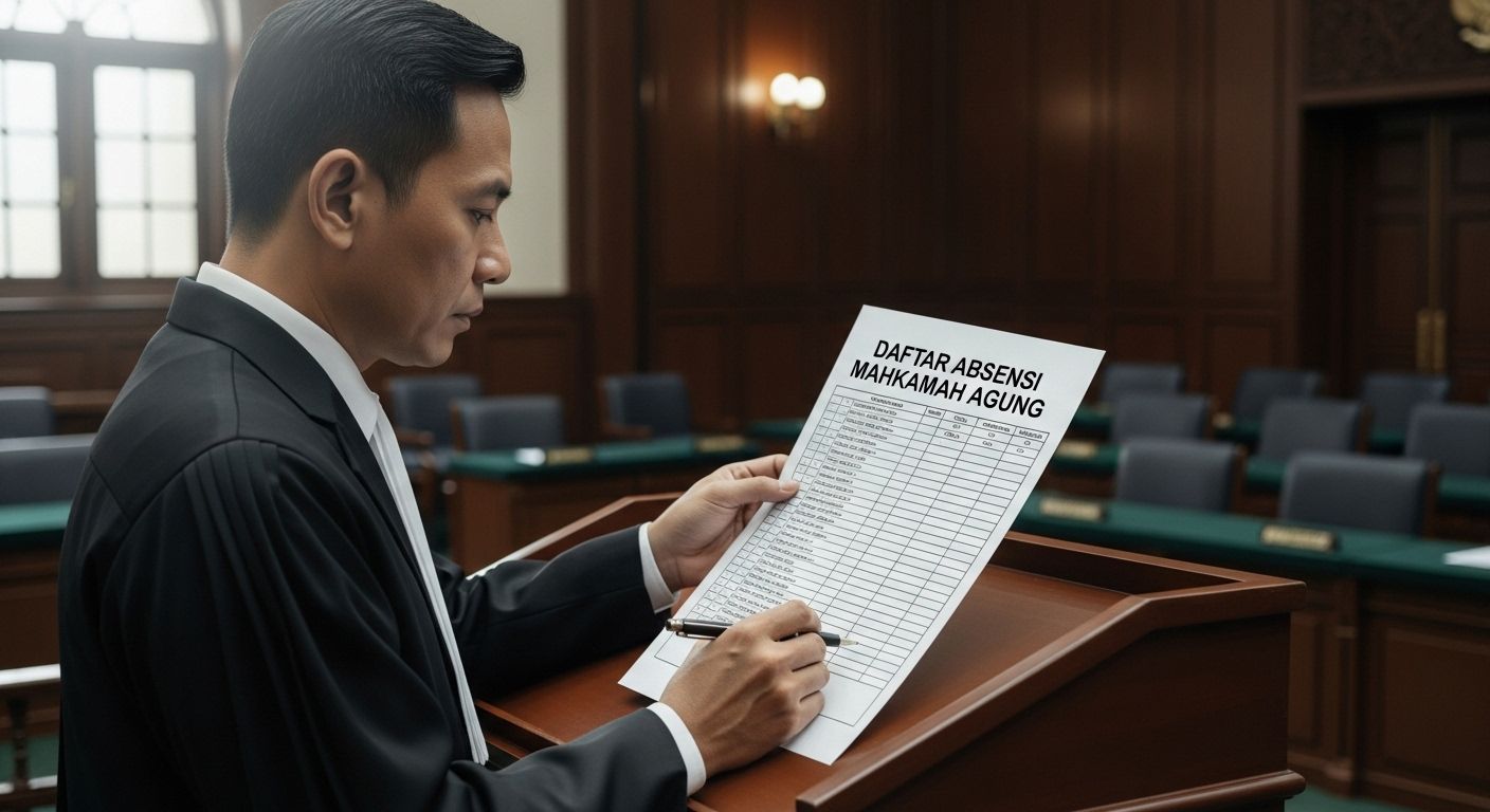 absen mahkamah agung