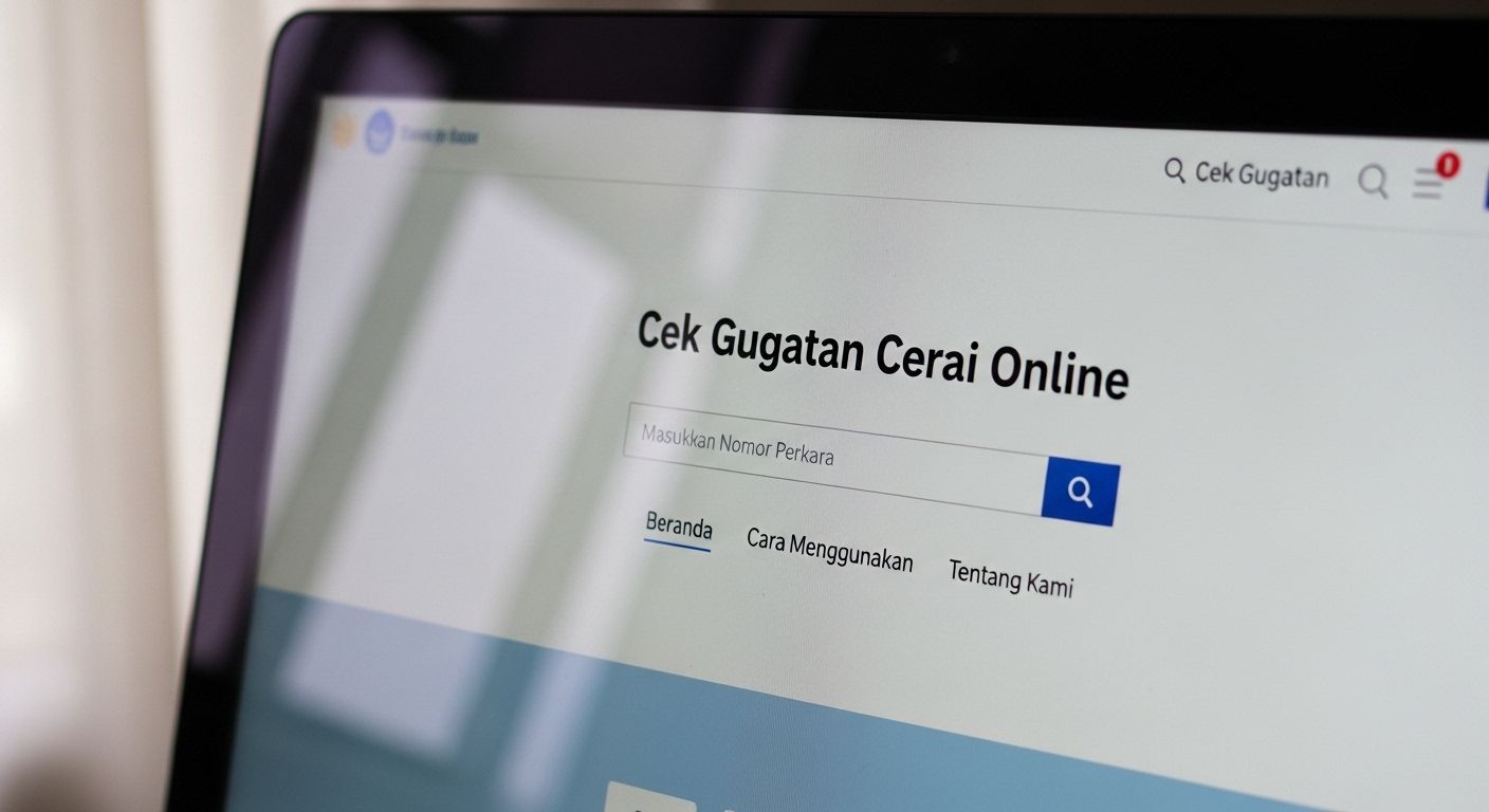 Cara Mengecek Gugatan Cerai Online: Panduan Praktis