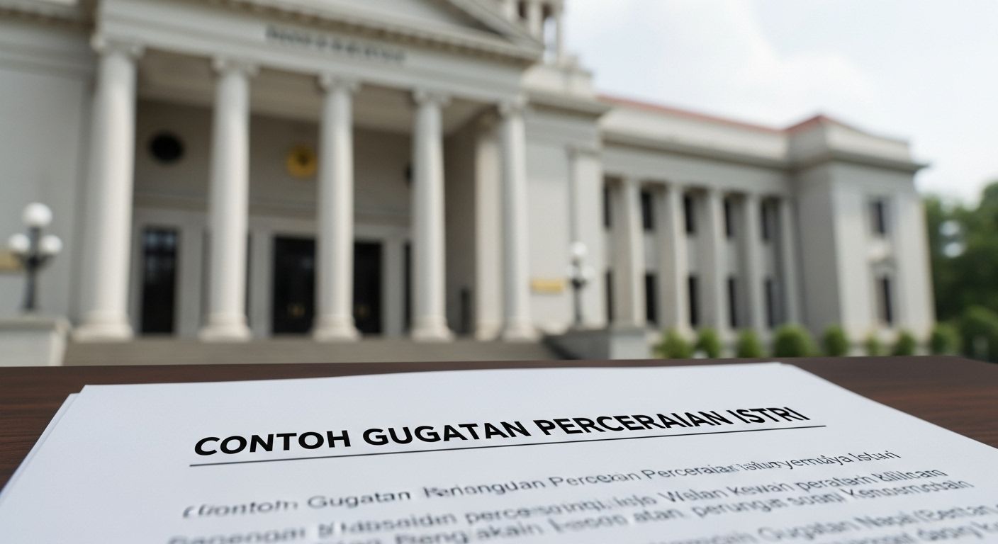 Contoh Gugatan Cerai Istri: Format dan Panduan Hukum