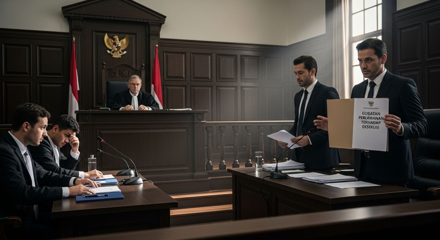 contoh gugatan perlawanan eksekusi