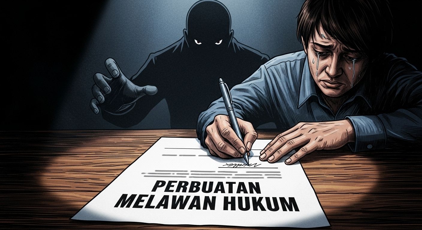 contoh perbuatan melawan hukum perdata