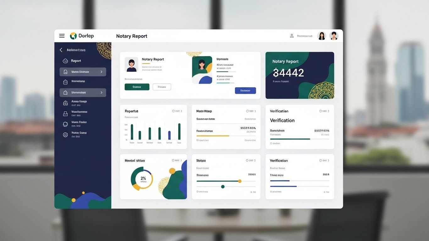 laporan notaris online