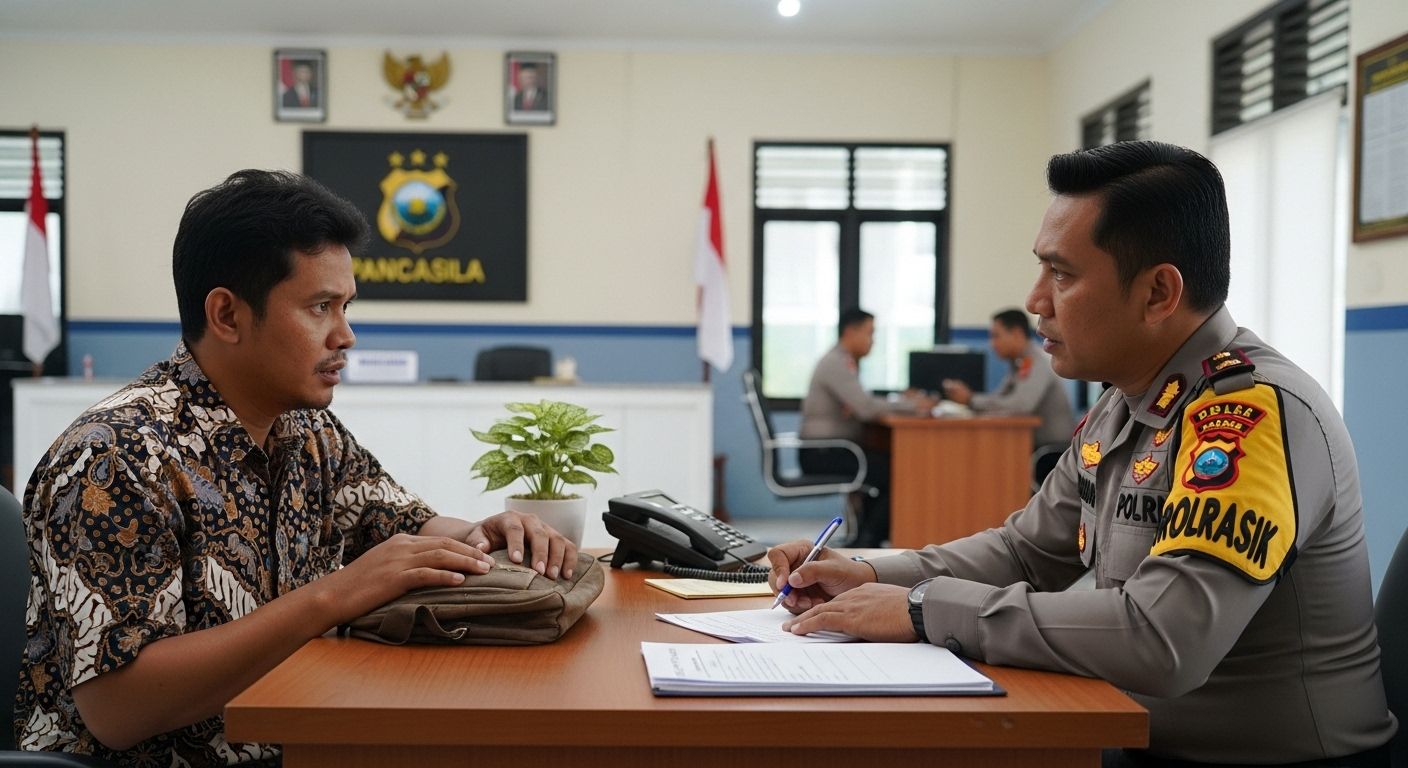 Laporan Penipuan ke Polisi Prosedur Cepat