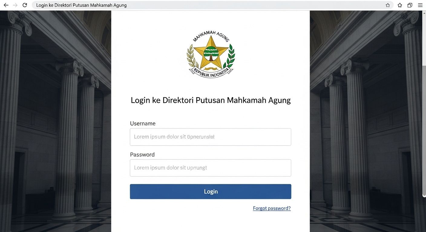 Login Direktori Putusan Mahkamah Agung: Cara Akses Mudah
