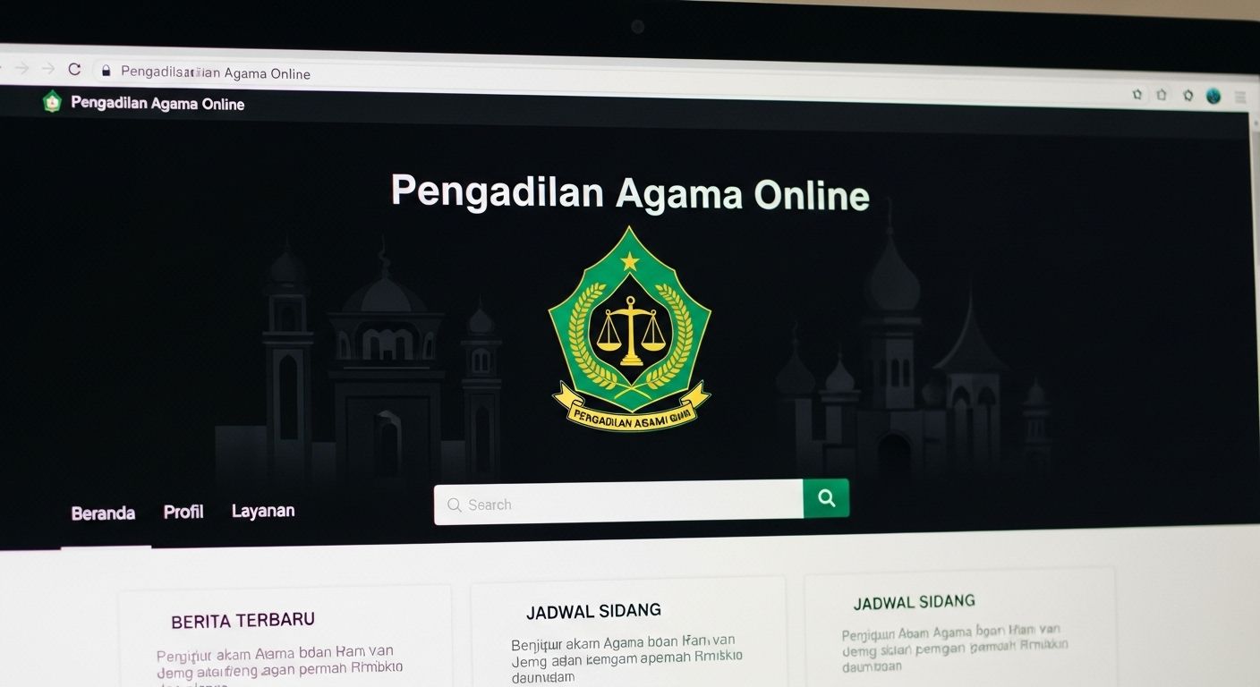 Pengadilan Agama Online: Layanan Hukum Digital