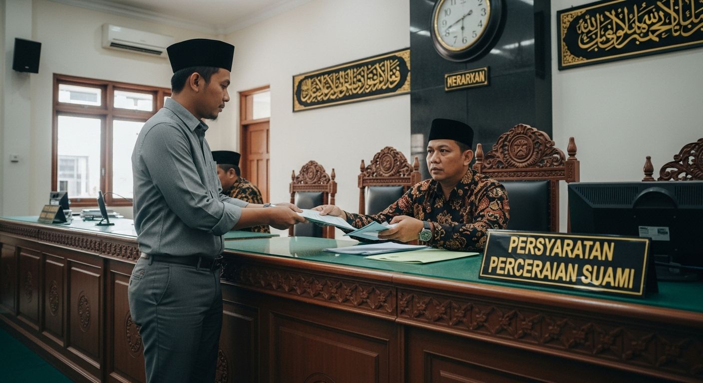 Persyaratan Cerai Pihak Suami: Dokumen dan Prosedur