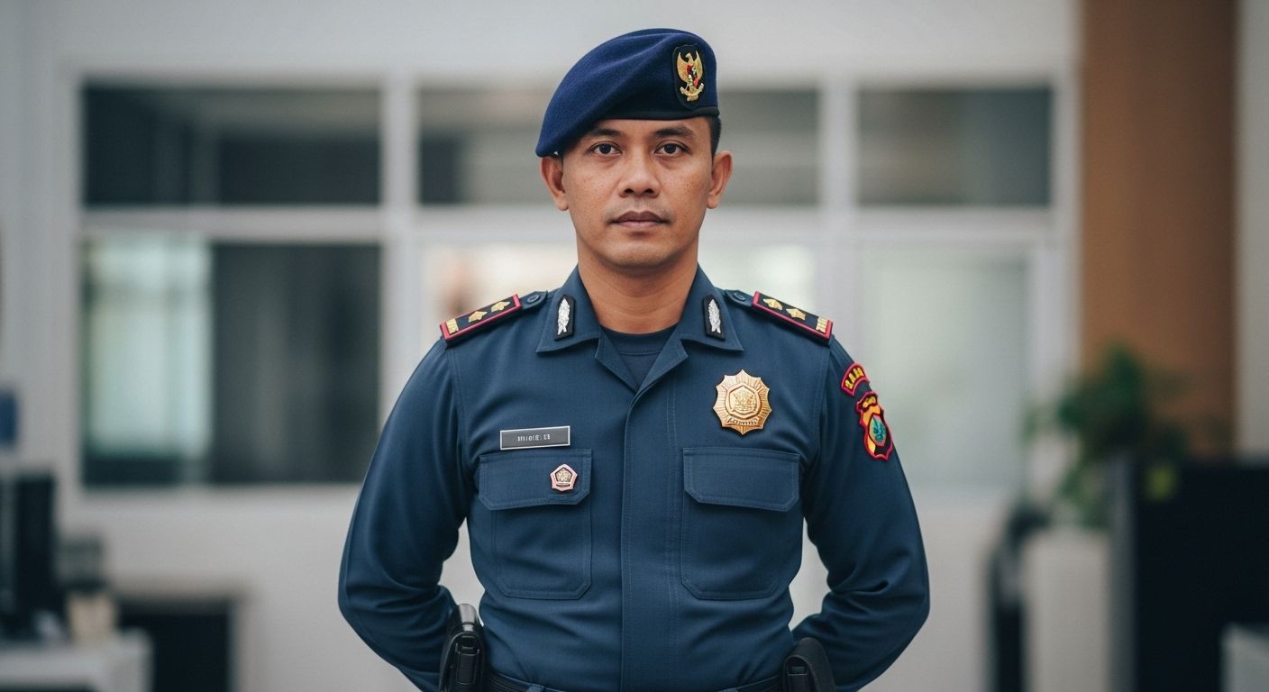 Seragam Intel Polisi Rahasia dan Fungsional