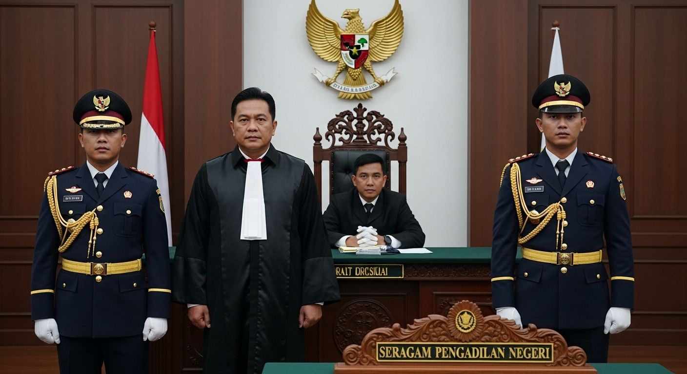 seragam pengadilan negeri