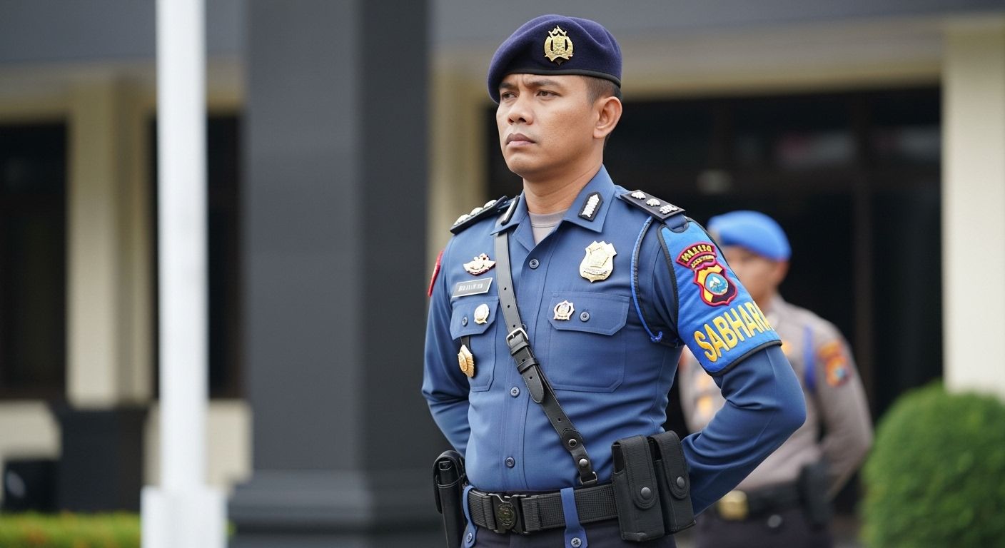 seragam polisi sabhara