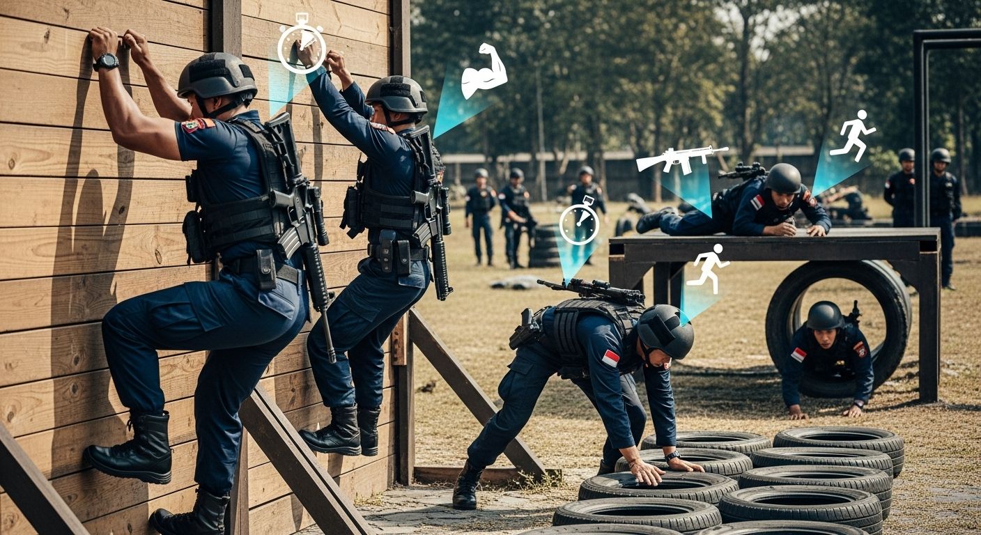 Syarat Masuk Brimob Fisik dan Mental